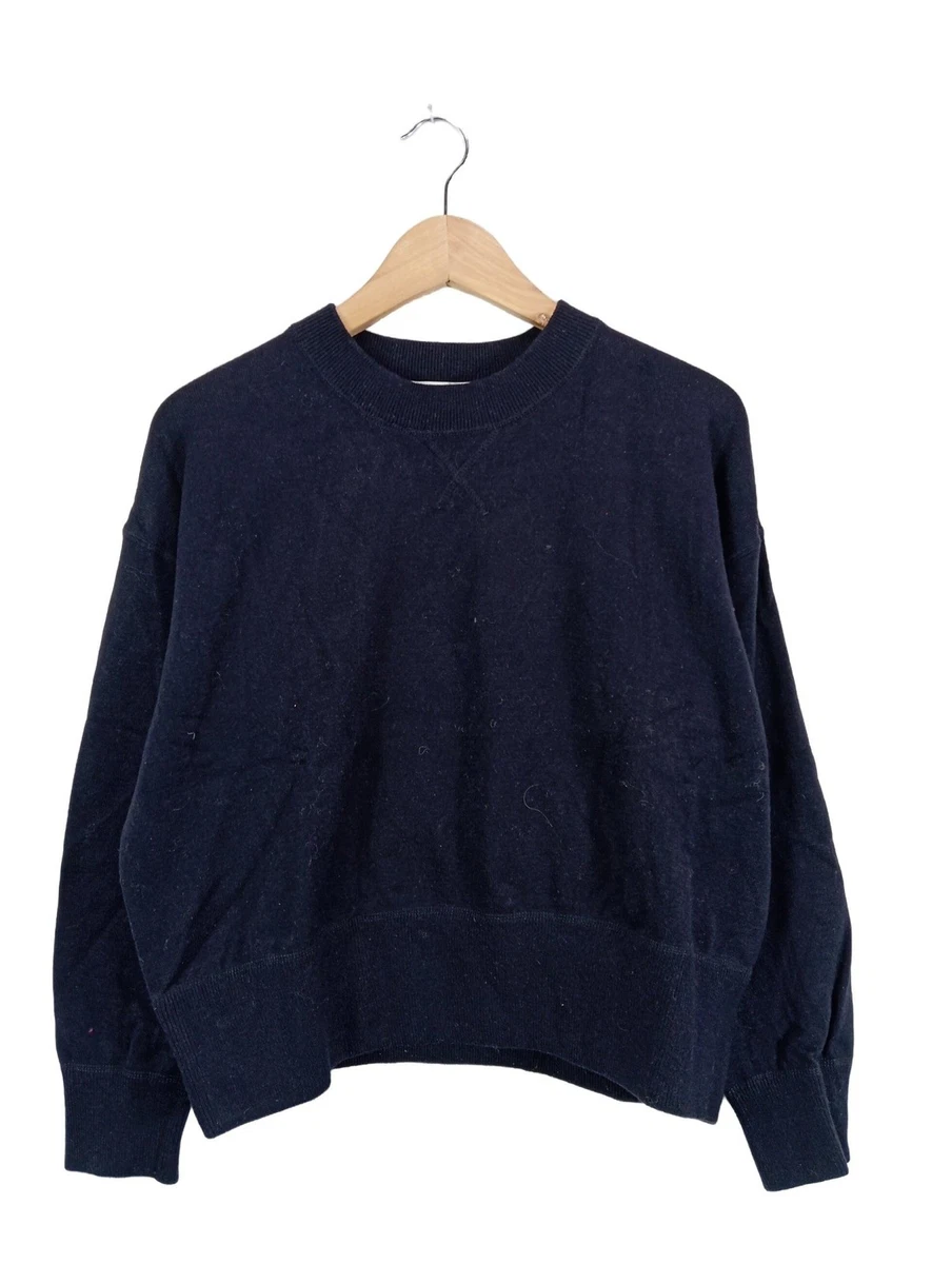 Felpa Donna Zara Oversize Maniche A Contrasto Bianco Taglia S Nuova Con Etichetta 5580/216