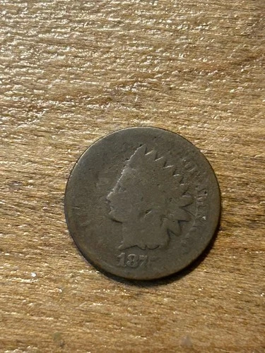 1875 Indian Cent AG