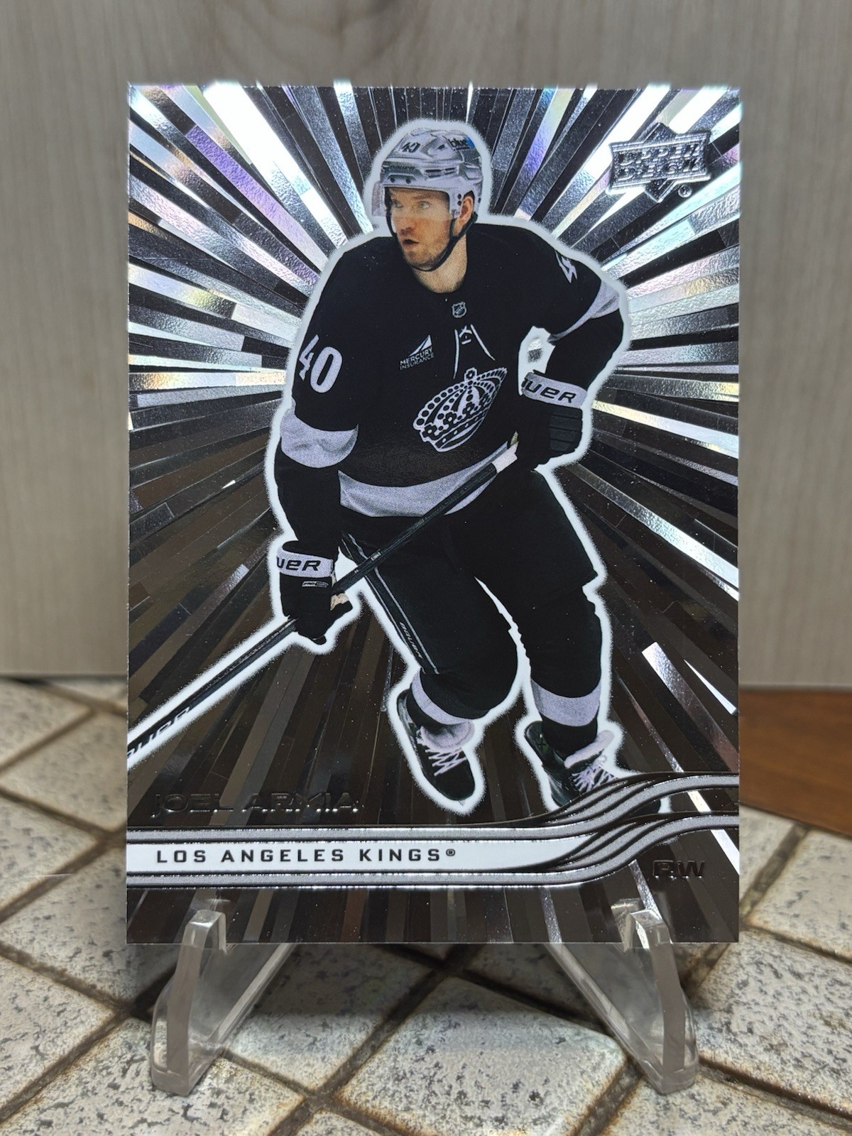 #557 Joel Armia 2025-26 Upper Deck - Outburst Silver