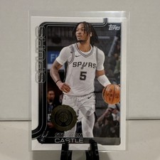 2025-26 Topps Stephon Castle NBA All Rookie Team #197 San Antonio Spurs