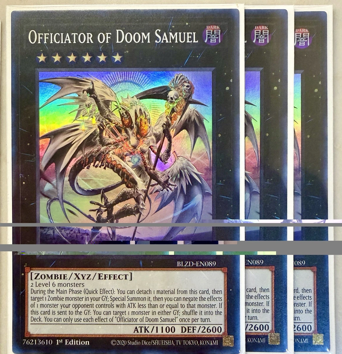 Xyz Yu-Gi-Oh! TCG Super Rare Individual Collectible Card Game