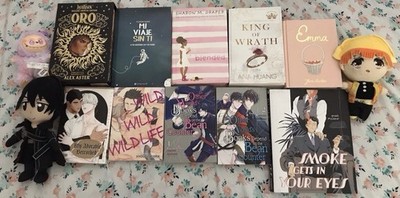 Romance Book Bundle Paperback English & Spanish Fiction Novel BL Manga 