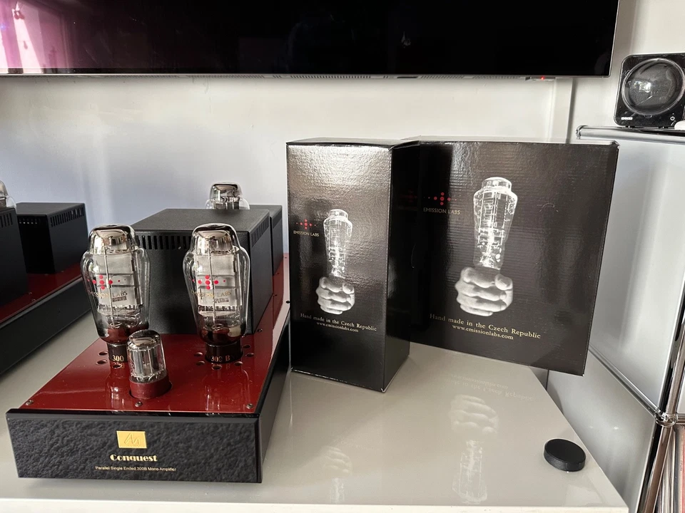 Audio Note Conquest 300B-Monoblock/Röhrenendverstärker mit Emission Labs und NOS - Bild 3 von 4