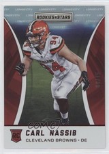 2016 Panini Rookies & Stars Three Star Longevity /75 Carl Nassib #273 2f4