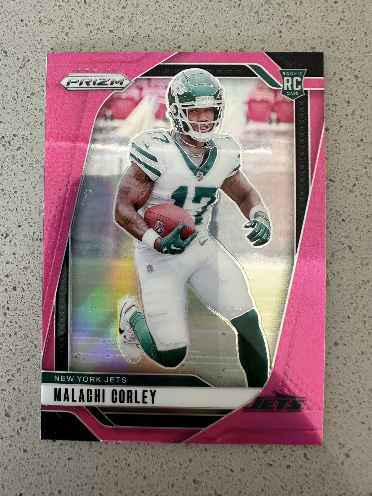 2024 Panini Prizm - Rookies Malachi Corley #369 Pink Prizm (RC)