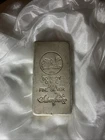 Rare Silvertowne 50 Troy Ounce .999 Fine Silver Poured Bar