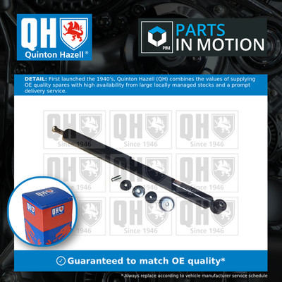 2x Shock Absorbers (Pair) fits VAUXHALL ASTRA F, Mk1, Mk2 Rear 80 to 98 Damper
