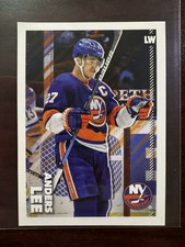 2022-23 Topps NHL Album Sticker #322 Anders Lee - New York Islanders