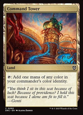 Command Tower (Kaladesh) 60 C Normal DRC MTG NM