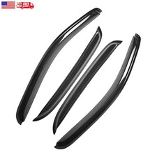 4pcs Window Visors Sun Rain Guards For 2007-2013 Chevy Silverado Sierra Crew Cab 4pcs Window Visors Sun Rain Guards For 2007-2013 Chevy Silverado Sierra Crew Cab