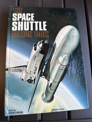 The Space Shuttle Action Book Pop Up  Patrick Moore 1983 Vintage NASA USA
