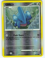 Gible - Reverse Holo - 85/123 Mysterious Treasures - Pokémon TCG - 2007 on eBay