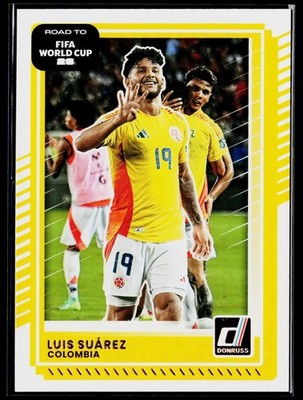 2025-26 Donruss Road to FIFA World Cup #122 Luis Suarez