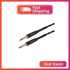 Monoprice 1/4-Inch TS Male to 1/4-Inch TS Male Instrument Cable Cord - 10 Feet -