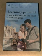 GREAT COURSES Learning Spanish II How To Understand & Speak New Language DVD 