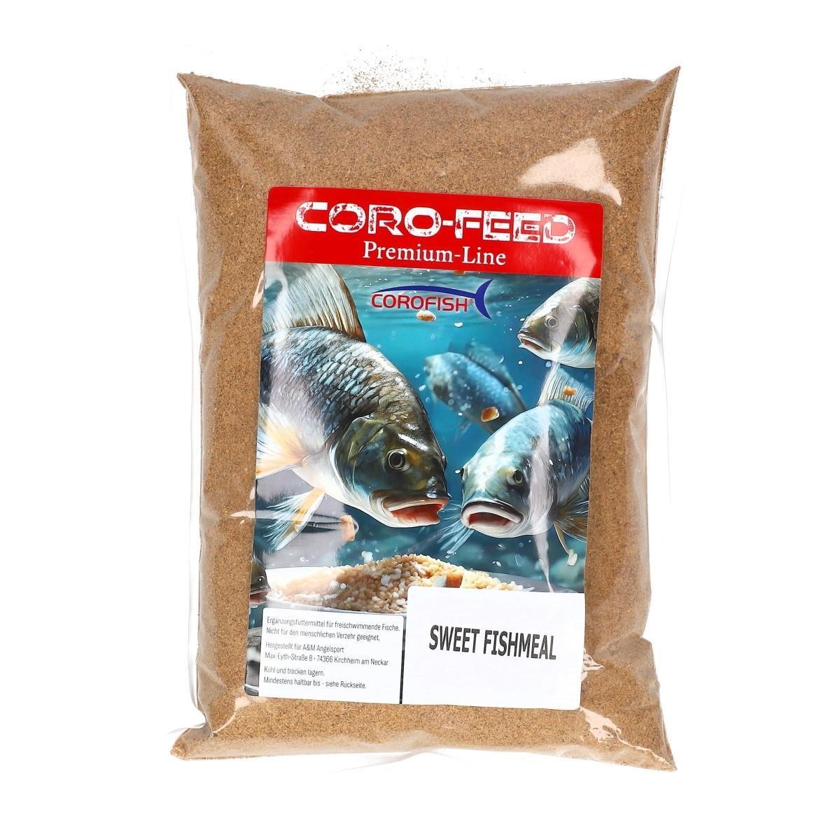 Корм Corofish Grundfutter Премиум-класса, 1 кг, Angelfutter Grundfutter Fertig