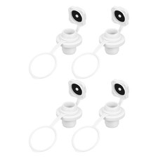 4pcs Air Valve Inflatable Boat Spiral Air Plugs One-Way Inflation Replacement