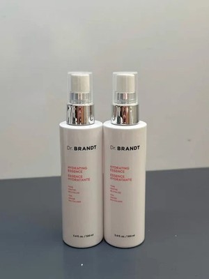 2x DR. BRANDT SKINCARE Hydrating Essence 3.4 fl oz each