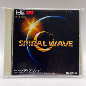 Spiral Wave PC Engine HuCARD PCE Retro Shoot Em Up Game Japan Import Tested