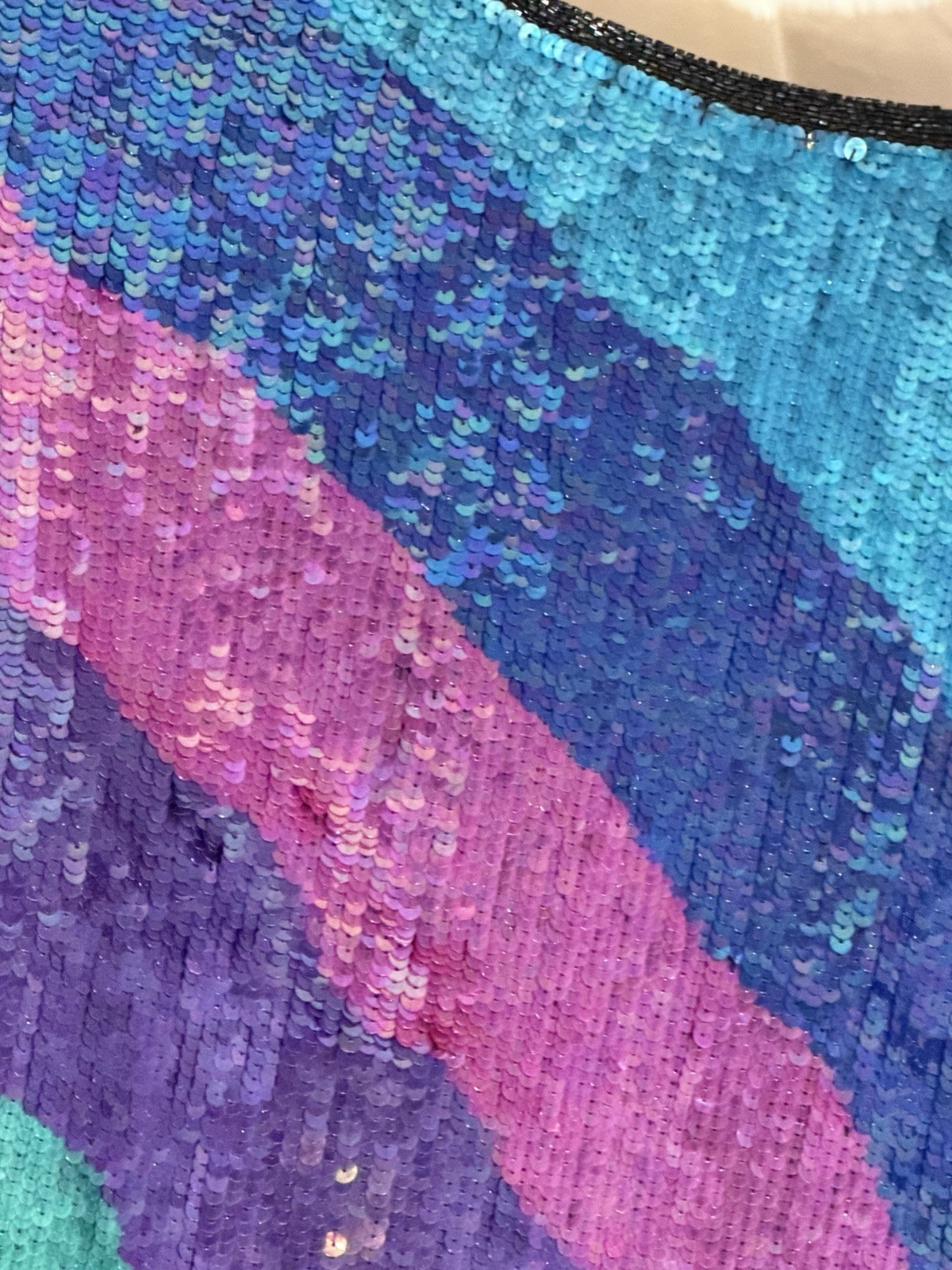 STENAY SILK JACKET SEQUIN JACKET  MEDIUM - image 14