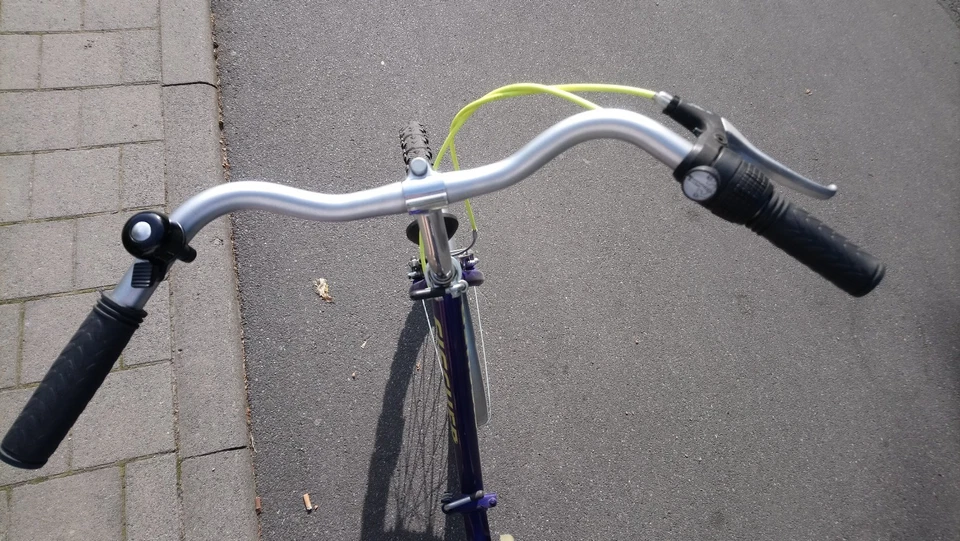 Fischer Klapprad / Faltrad (Herren, Blau) 24 Zoll, guter, einwandfreier Zustand - Bild 4 von 4