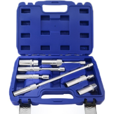 #ad WORKPRO 3 8quot; Drive 7 PCS Magnetic Swivel Spark Plug Socket Set Thin Wall Sockets $49.99