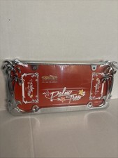 Palm Tree License Plate Frame Mounting Plate Brand New
