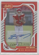 2022 Panini Absolute Rookies Spectrum Red Signatures /50 Skyy Moore Auto 0w4i