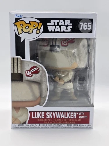 Funko Pop! Vinyl: Star Wars - Luke Skywalker with Remote #765 Bobblehead