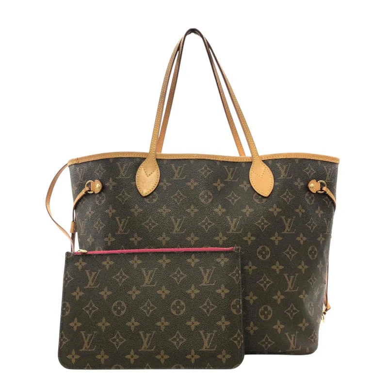 LOUIS VUITTON Neverfull MM Brown Monogram Handbag M41178 #OKB7943