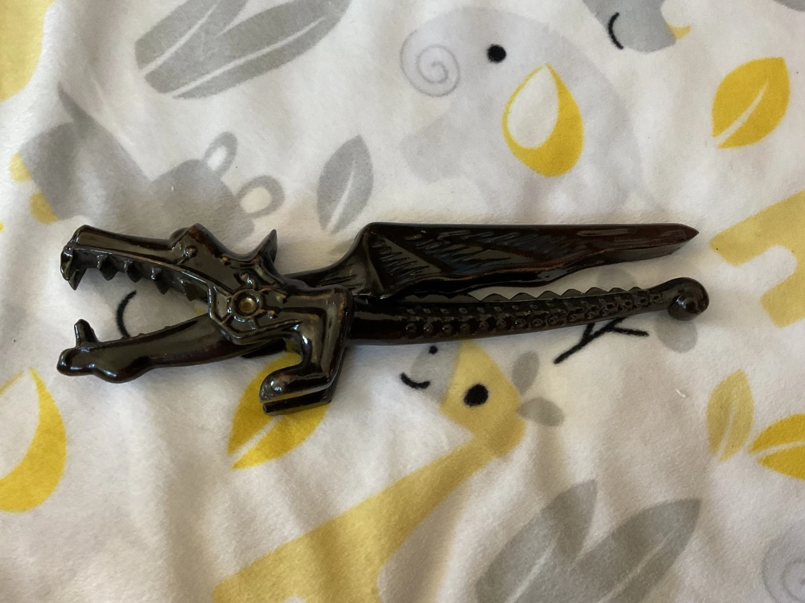 Vintage Soviet era Drakon Dragon Nutcracker Metal
Opens in a new window or tab