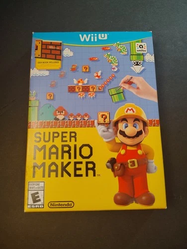 Super Mario Maker (Nintendo Wii U, 2015) Brand New