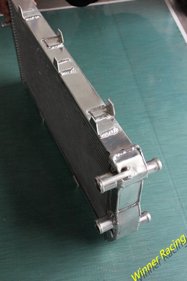 Radiador aluminio Fit AUDI 200 TURBO 20V C3 QUATTRO 3B MT 1989-1991 Foto 3 de 4