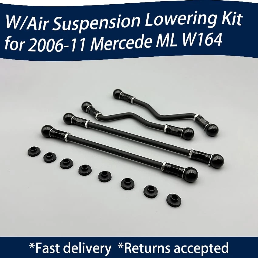 💥Kit de eslabones de bajada ajustables para Mercedes Benz W164 2006-2011 Clase ML ML350 Foto 2 de 4