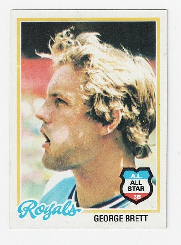 1978 Topps - #100 - George Brett - Kansas City Royals - 13-time AS! - MVP! - HOF
