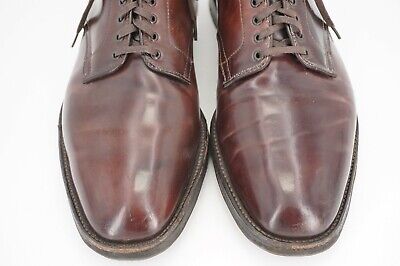 Shell Cordovan Plain Toe Boot