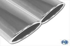 FOX Duplex Sportauspuff Audi A5 B8 Sportback 3.2l FSI+quattro ab 09 je 2x88x74mm