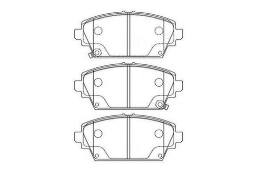 Kit Plaquettes De Frein Arrière TRW MCB817SH Sinter - Pour Honda CB (501cc Et -) Et Autres Motos - 8