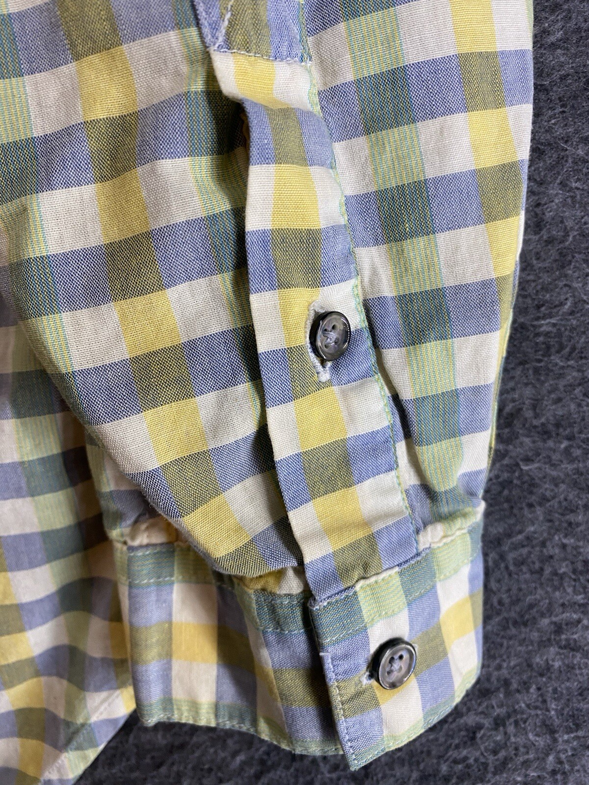 Collections Basic Elements Plaid Long Sleeve Butt… - image 12