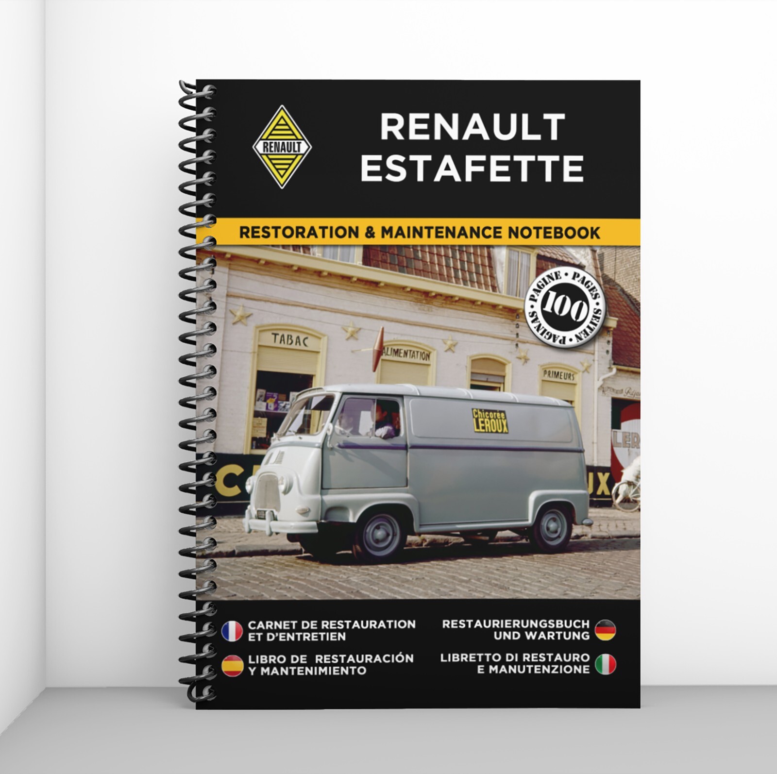 Un carnet de restauration Renault Estafette à offrir pour documenter une passion ancienne