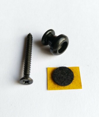 Duesenberg Gurtpin End Pin  schwarz  Security Lock geeignet