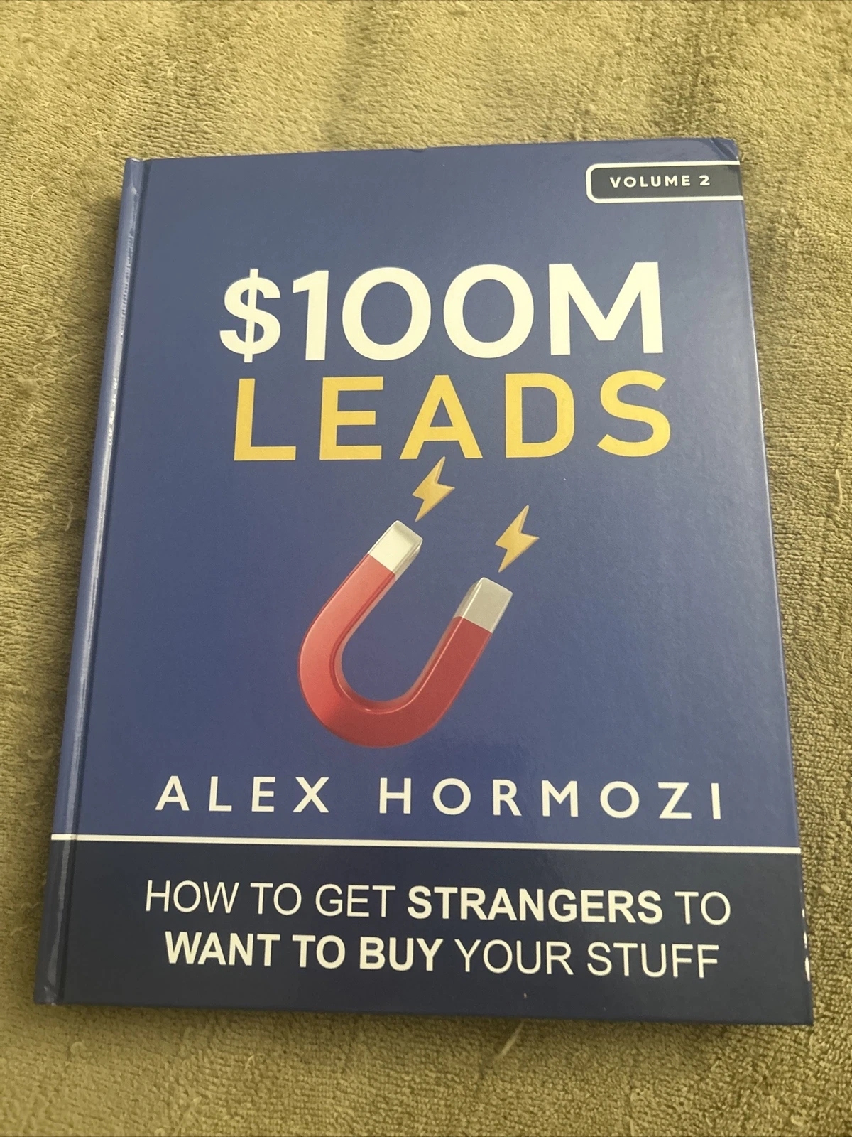 Alex Hormozi Book $100M One Hundred Million Dollar Leads Hardbound - NEW