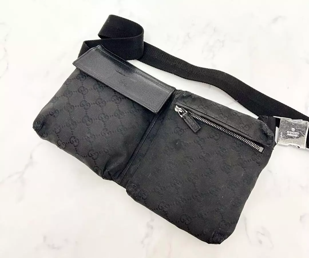 Gucci GG Black Belt Bag