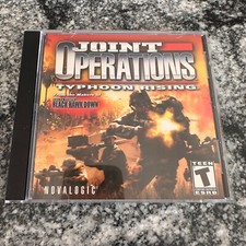 Joint Operations TYPHOON RISING Rare Tactical Ops Shooter PC Game serial number