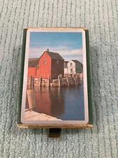 Vintage:  Congress Playing Cards - Canal / Harbor Scene - NEW Sealed Deck