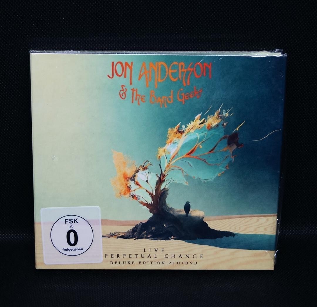 JON ANDERSON & THE BAND GEEKS LIVE PERPETUAL CHANGE 2CD +