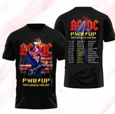 Acdc Power Up 2025 Tshirt, Music Lover Men and Women Shirt Gift For Fan S-4XL