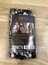 Udder Covers Nursing Cover Black White Paisley New 100 Cotton 