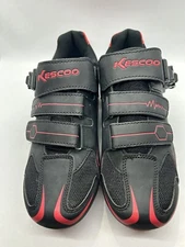 KESCOO Cycling Shoes Unisex Mens 7.5 Womens 9.5