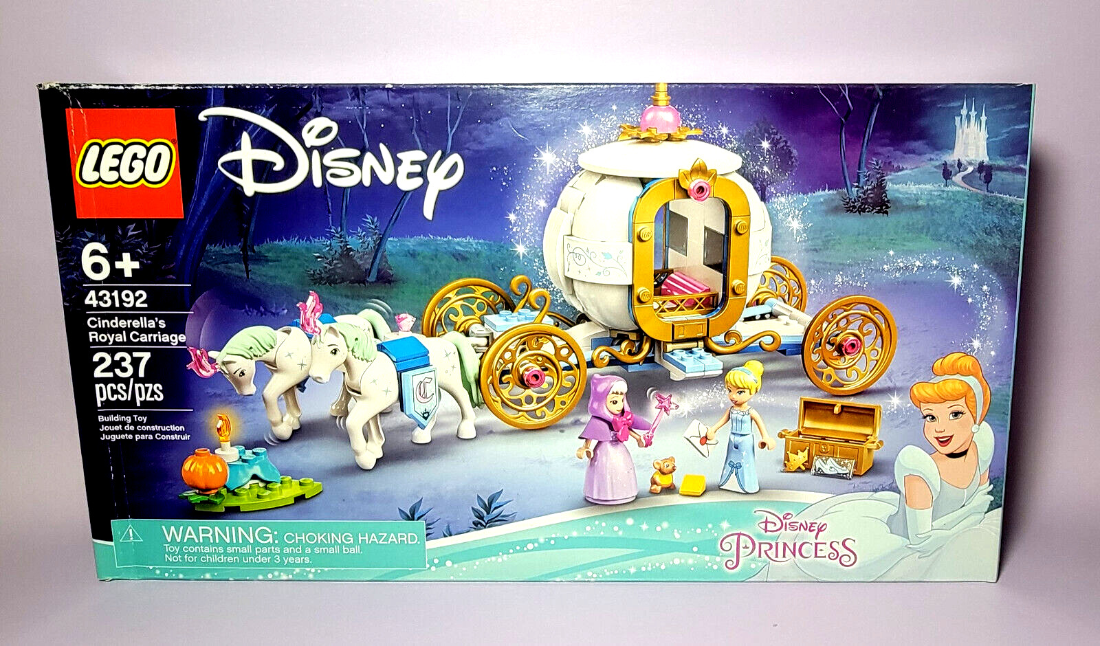 LEGO Cinderella’s Royal Carriage 43192 - Outer Box has Some Damage (Picture 3)
